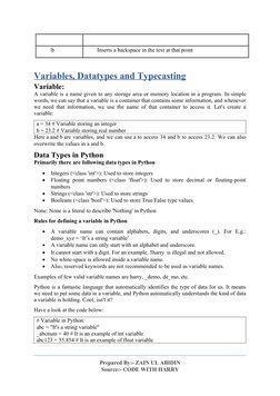 Python Programming Handbook | PDF | String (Computer Science) | Control ...