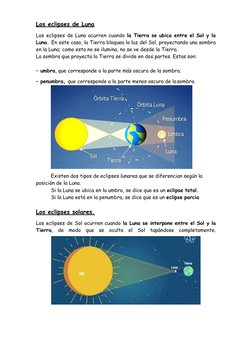 Actividades sobre las Fases de la Luna | PDF | Luna | Eclipse