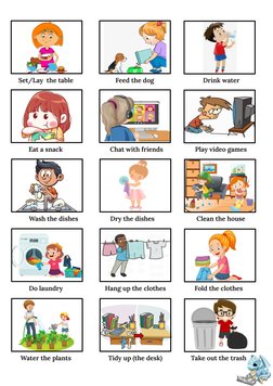 Daily Routine Vocabulary Guide | PDF