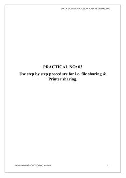 DATA COMMUNICATION AND NETWORKING