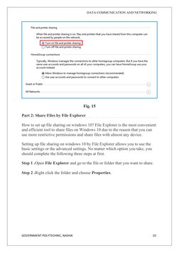 DATA COMMUNICATION AND NETWORKING