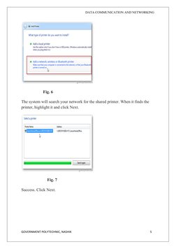 DATA COMMUNICATION AND NETWORKING