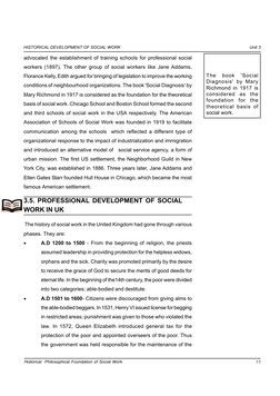 Historical Development of Social Work | PDF | Social Work | Value (Ethics)