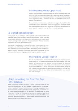 1.0 Introduction to Open RAN
The O-RAN Whitepaper 2021
6
www.rimedolabs.com
1.5 Market concentration
Some people like to cast