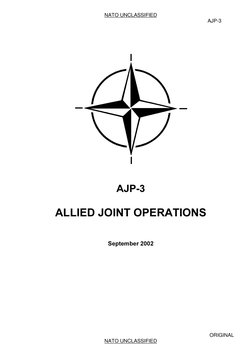 NATO UNCLASSIFIED
AJP-3
ORIGINAL
NATO UNCLASSIFIED

	




