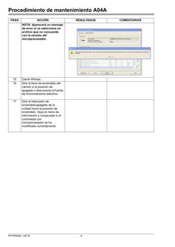 Procedimiento de mantenimiento A04A
P41PA04A - 04/14
4
NOTA: Aparecerá un mensaje 
de error si se selecciona un 
archivo que