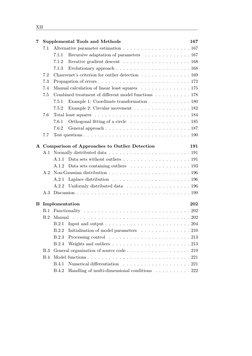 XII
7
Supplemental Tools and Methods
167
7.1
Alternative parameter estimation . . . . . . . . . . . . . . . . . . . 167
7.1.1