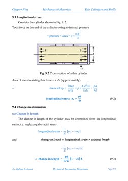Mechanics of Thin Cylinders and Shells | PDF | Stress (Mechanics ...