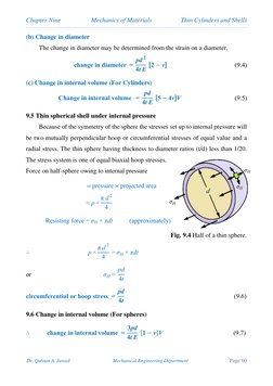 Mechanics of Thin Cylinders and Shells | PDF | Stress (Mechanics ...