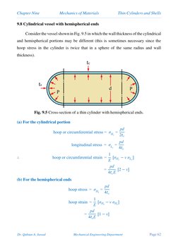 Mechanics of Thin Cylinders and Shells | PDF | Stress (Mechanics ...