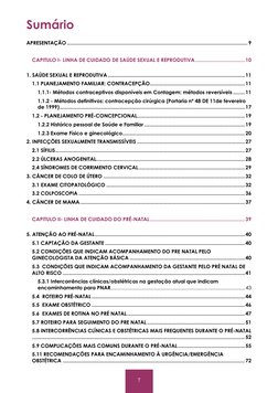 7 
Sumário 
 
APRESENTAÇÃO ................................................................................................