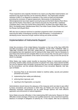 out.
 
These inspections were originally intended to be a back up to flag State implementation, but 
experience has shown tha