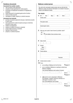 Medicare Enrollment Form MS004 Guide | PDF | Passport | Travel Visa