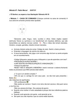 (https://br.pinterest.com/pin/699535754611062654/)Método IP.  Pablo Marcal      03/07/21
✓Ó Senhor, eu espero a tua libertaç