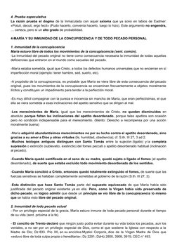 4. Prueba especulativa
La razón prueba el dogma  de la Inmaculada con aquel  axioma que ya sonó en labios de Eadmer:
«Potuit,