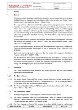 SPECIFICATION 
DRA-0571-ECI-SPC-0809 
Instrumentation 
Installation Specification 
Revision B 
Copyright 
 
DRA-0571-ECI-