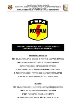 GOVERNO DO ESTADO DO PARÁ 
SECRETARIA DE ESTADO DE SEGURANÇA PÚBLICA E DEFESA SOCIAL 
 
POLÍCIA MILITAR DO PARÁ 
 
BATALHÃO D