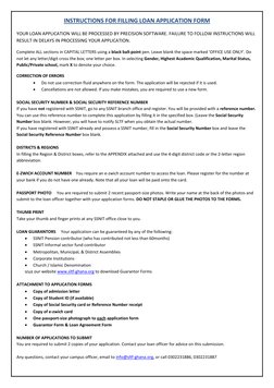 Student Loan Application Instructions | PDF | Loans | Interest