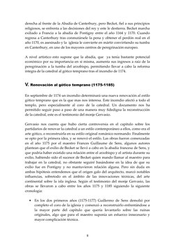 derecha al frente de la Abadía de Canterbury, pero Becket, fiel a sus principios
religiosos, se enfrenta a las decisiones del