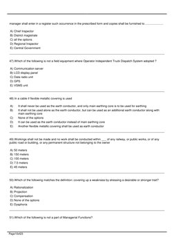 Mining Exam Questions and Answers | PDF | Risk | Mining