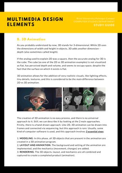 Understanding Multimedia Elements | PDF | Typography | 3 D Computer ...