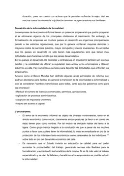 duración, pues no cuenta con activos que le permitan enfrentar la vejez. Así, en
muchos casos los costos de la jubilación ter