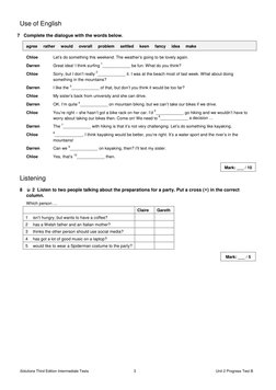 Unit 2 Progress Test B Answers | PDF | Linguistics