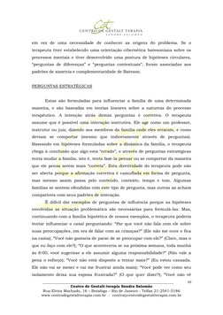______________________________________________________________________ 
Centro de Gestalt-terapia Sandra Salomão 
Rua Elvir