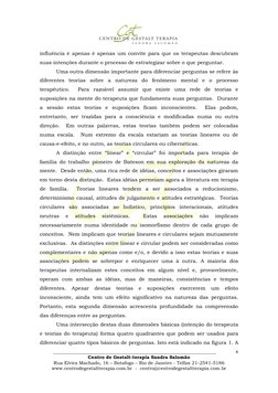 ______________________________________________________________________ 
Centro de Gestalt-terapia Sandra Salomão 
Rua Elvir
