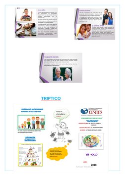  
TRIPTICO
