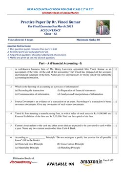 Best Accountancy Guide for CBSE 11 & 12 | PDF | Debits And Credits ...