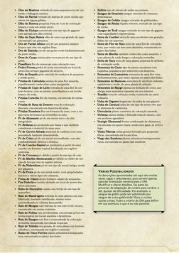 Óleo de Mastruz retirado de uma pequena erva de cor
verde e folhagem exótica.
Óleo de Narval retirado de baleias de porte méd