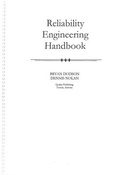 Reliability Engineering Handbook | PDF