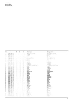 9
FLUXO DE AR
FLUJO DE AIRE
 1
1622 2900 00...
...
...
1...
Silencioso de aspiração
Silenciador de aspiración
 2
0663 7142 00