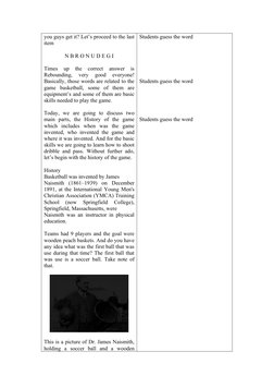 Basketball Lesson Plan for Grade 8 | PDF | Ball Games | Team Sports