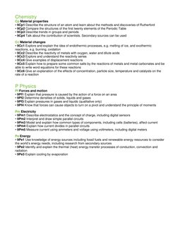 Year 9 Science Checkpoint Exam Guide | PDF | Chemical Reactions | Gases