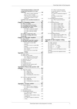 Talend Open Studio for Data Integration
Talend Open Studio for Data Integration User Guide
v
7.18. Exporting metadata as cont