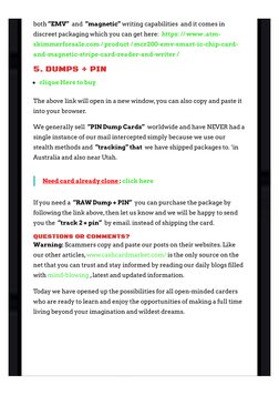 both “EMV”  and  “magnetic” writing capabilities  and it comes in
discreet packaging which you can get here:  https: // www .