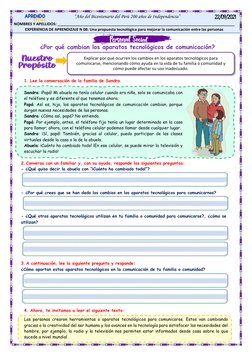 “Año del Bicentenario del Perú 200 años de Independencia”  
 
 
NOMBRES Y APELLIDOS: ______________________________________