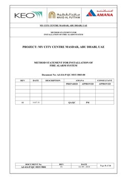 Fire Alarm System Installation Guide | PDF | Occupational Safety And ...