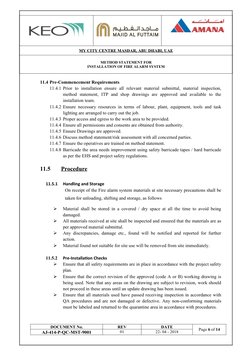 Fire Alarm System Installation Guide | PDF | Occupational Safety And ...