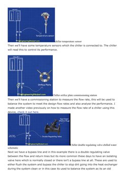 Chilled Water System Schematic Guide | PDF | Pump | Valve