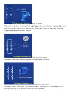 Chilled Water System Schematic Guide | PDF | Pump | Valve