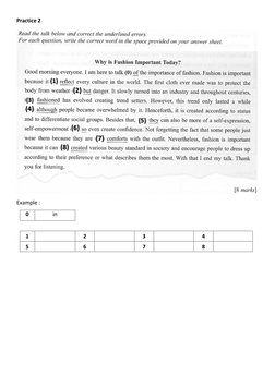 Error Correction Practice Exercises | PDF