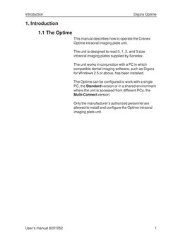 Digora Optime User Manual 8201052 | PDF | Image Scanner | Personal ...