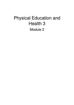 Hope3 Module 5 HOPE 3 Module 2 | PDF | Physical Fitness | Heart Rate