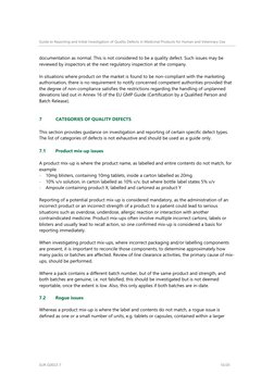 Quality Defect Reporting Guide for Medicinal Products | PDF | Risk