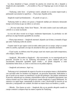 La chica abandonó el lugar, cerrando las puertas de cristal tras ella y dejando a 
Jungkook aún sorprendido. — ¿Tu nombre