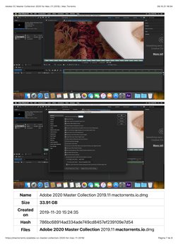 Adobe CC Master Collection 2020 For Mac (11.2019) - Mac Torrents
