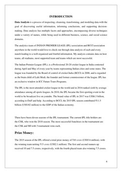 IPL Data Analysis Project Report | PDF | Sports | Cricket Competitions